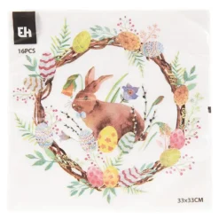 Discount Serviette 33x33cm x16 paques 2as Vaisselle Jetable