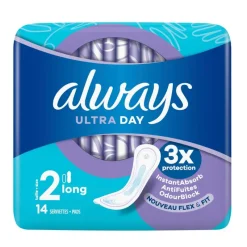 Hot Serviettes x14 ultra long Hygiène Feminine