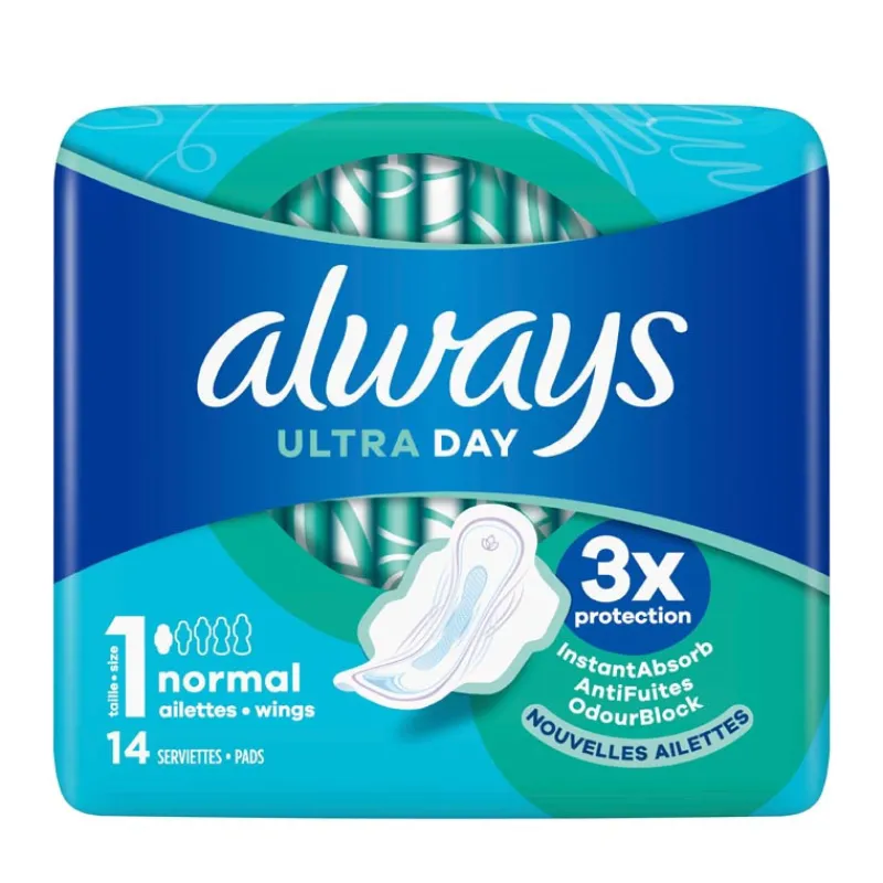 Discount Serviettes x14 ultra normal plus Hygiène Feminine