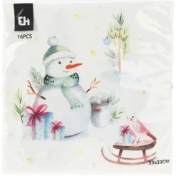 Discount Serviettes 33x33cm 16pcs Vaisselle Jetable