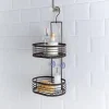 Discount Serviteur de douche noir Accessoire Salle De Bain