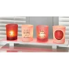 Online Set 4 bougies message Bougie, Senteur
