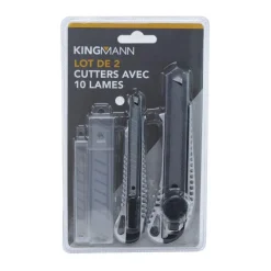 Sale Set 2 cutters + 10 lames Outillage, Accessoire