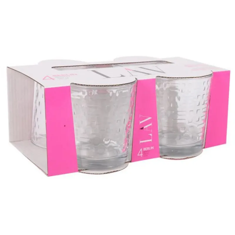 Online Set 4 gobelets 295cc berlin Vaisselle, Art De La Table·Verre