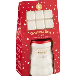 Hot Set bruleur et cire noel Bougie, Senteur