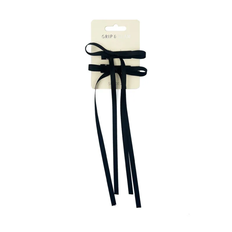Sale Set de 2 barrettes noeud ruban Accessoire Beauté