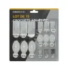 Hot Set de 15 crochets adhesifs Quincaillerie