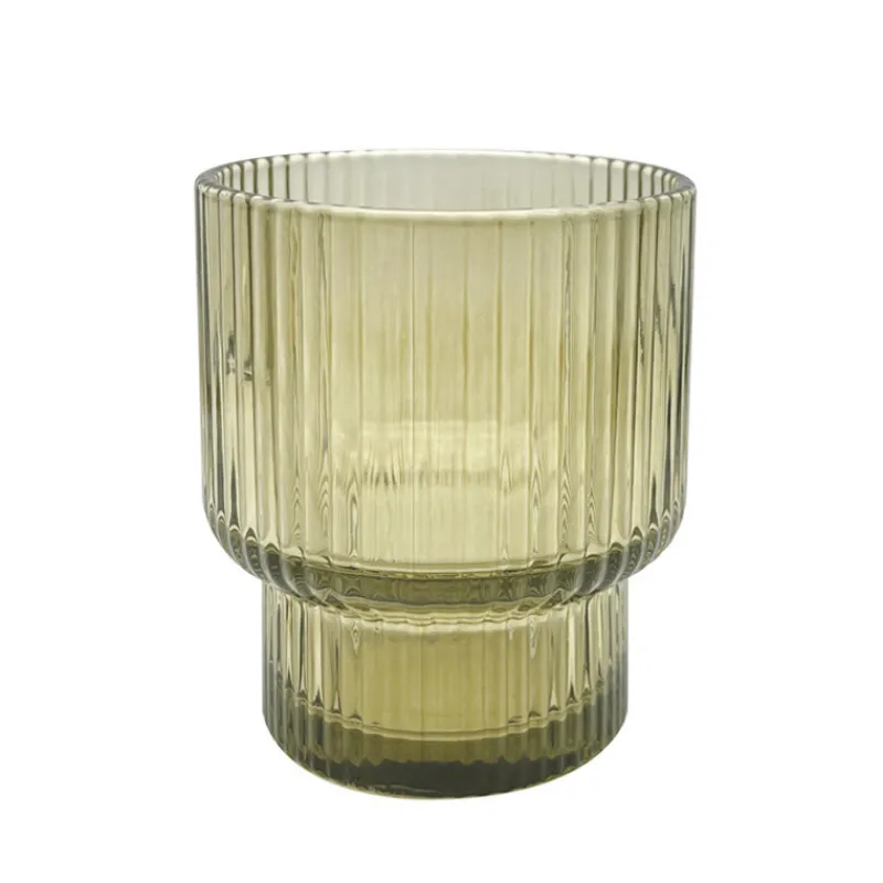 Sale Set de 4 verres bas strie Vaisselle, Art De La Table·Verre