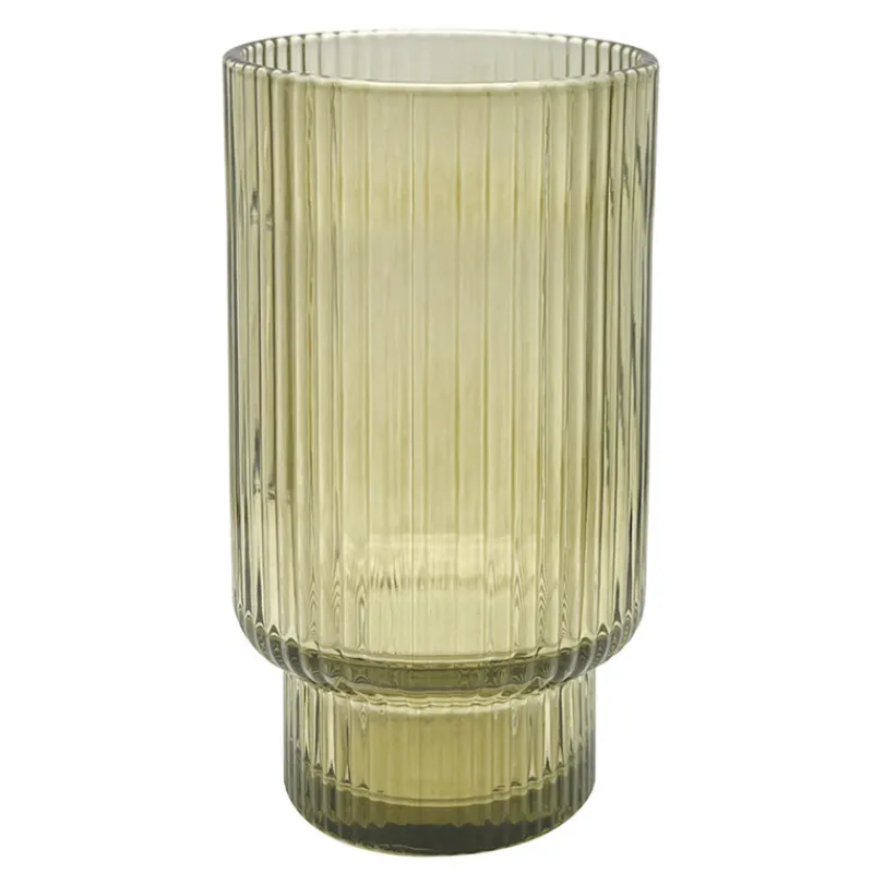 Online Set de 4 verres haut strie Vaisselle, Art De La Table·Verre