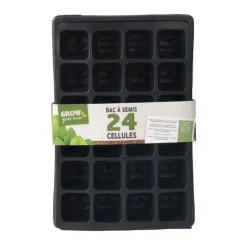Discount Set de bacs a semis 24 cellules Outil, Accessoire