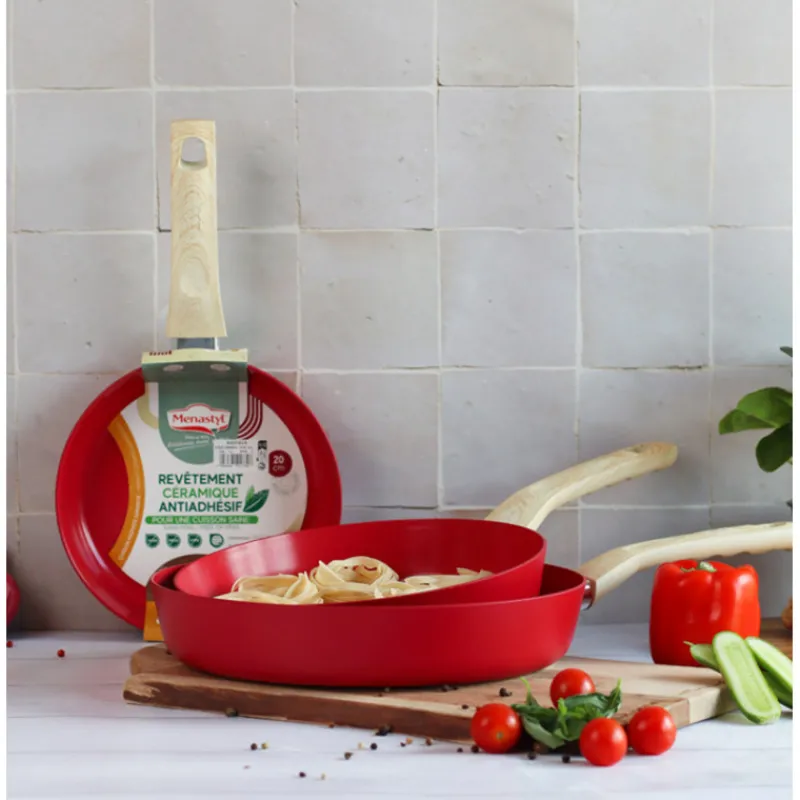 Hot Set de deux poele 20 et 24cm co Casserole, Poêle