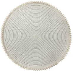 Discount Set de table ronds naturels x4 Vaisselle, Art De La Table·Accessoires De Table