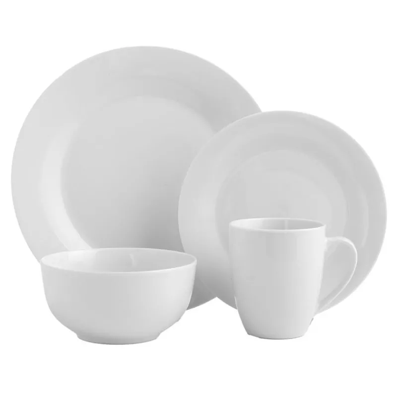 New Set de vaisselle blanc 12 pcs Vaisselle, Art De La Table·Assiette, Service