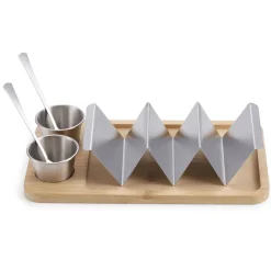 New Set planche porte-tacos 4 pcs Vaisselle, Art De La Table·Assiette, Service