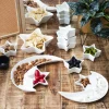 Discount Set presentation etoile et lune Vaisselle, Art De La Table·Assiette, Service
