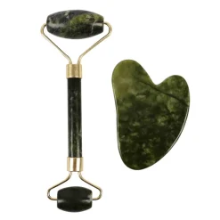 Online Set roller gua sha jade Accessoire Beauté