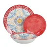 Set vaiselles 12 pcs motif flora Vaisselle, Art De La Table·Assiette, Service