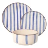Online Set vaisselle 12 pieces rayures Vaisselle, Art De La Table·Assiette, Service