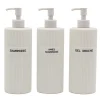 Discount Set x3 distributeur a savon Accessoire Salle De Bain