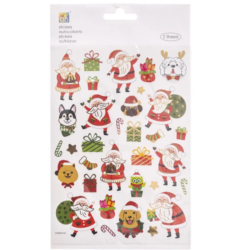 Discount Stickers hot 3ass x2 Enfant Accessoire Noël Enfant