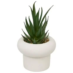 New Succulente pot beton Fleur, Plante Artificielle