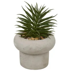 New Succulente pot beton Fleur, Plante Artificielle