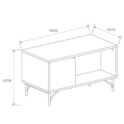 Clearance Table basse creme pieds dores Salon