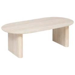 Table basse effet travertin anay Salon