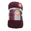 Hot Taie d'oreiller x2 63x63cm teddy Linge De Lit·Taie