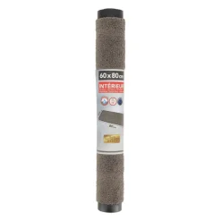 Hot Tapis baptiste 60x80cm taupe Tapis