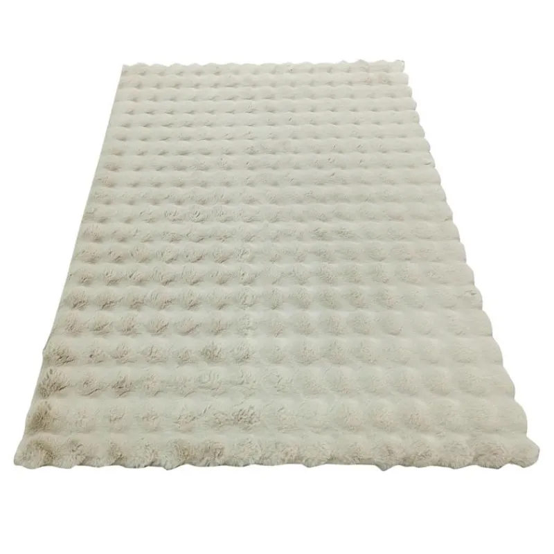 Clearance Tapis bubble 120x170cm taupe Décoration Textile·Tapis