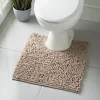 Hot Tapis contour beige Linge De Toilette, Plage·Tapis De Bain