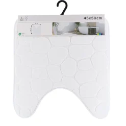 Clearance Tapis contour blanc Linge De Toilette, Plage·Tapis De Bain