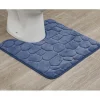 Best Tapis contour bleu Linge De Toilette, Plage·Tapis De Bain