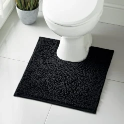 Online Tapis contour noir Linge De Toilette, Plage·Tapis De Bain