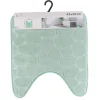 Tapis contour vert Linge De Toilette, Plage·Tapis De Bain