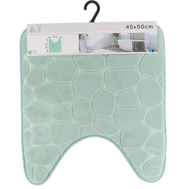 Tapis contour vert Linge De Toilette, Plage·Tapis De Bain