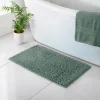 Best Tapis de bain chenille 50x80cm v Linge De Toilette, Plage·Tapis De Bain