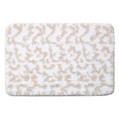 New Tapis de bain 40x60 ass beige Linge De Toilette, Plage·Tapis De Bain
