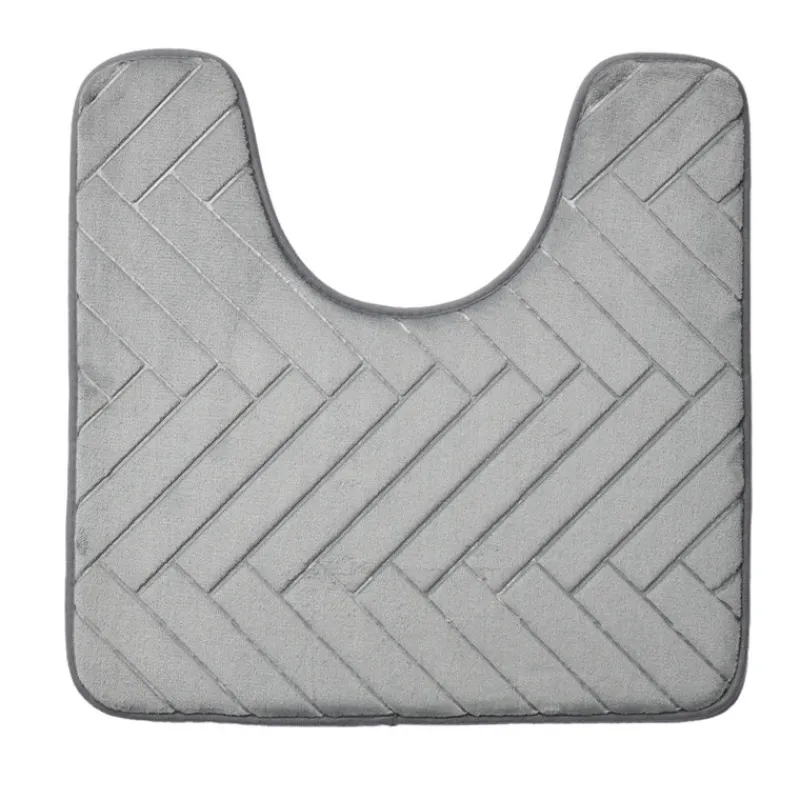 Tapis de bain 50x50 contour Linge De Toilette, Plage·Tapis De Bain