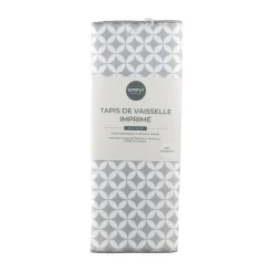 Tapis de vaisselle imprime Ustensiles, Accessoire De Cuisine
