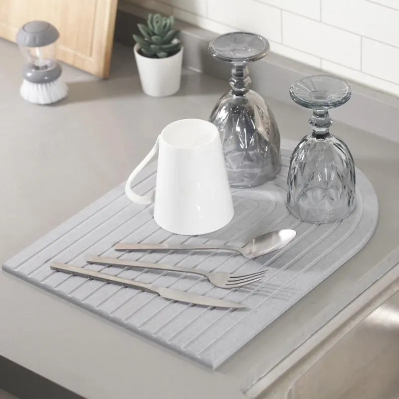 Hot Tapis d'evier arche ranure Ustensiles, Accessoire De Cuisine