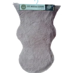 Tapis forme peau de mouton Décoration Textile·Tapis