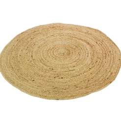Hot Tapis jute d120cm naturel Décoration Textile·Tapis