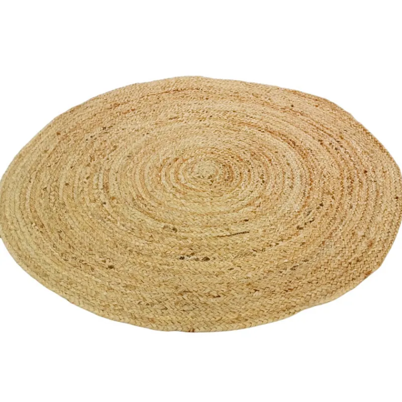 Hot Tapis jute d120cm naturel Décoration Textile·Tapis