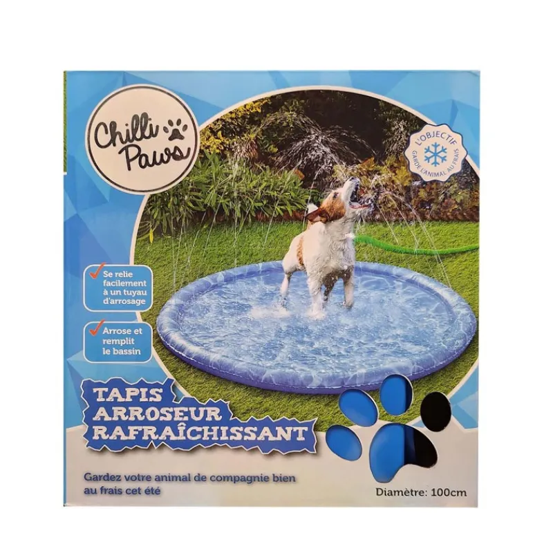 New Tapis rafraichissant jets d'eau Accessoire Été
