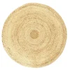 Best Tapis rond en jute Coussin, Tapis
