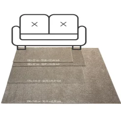 Hot Tapis vital 115x170cm Décoration Textile·Tapis