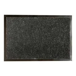 Outlet Tapis 60x80cm noir chine blanc Tapis