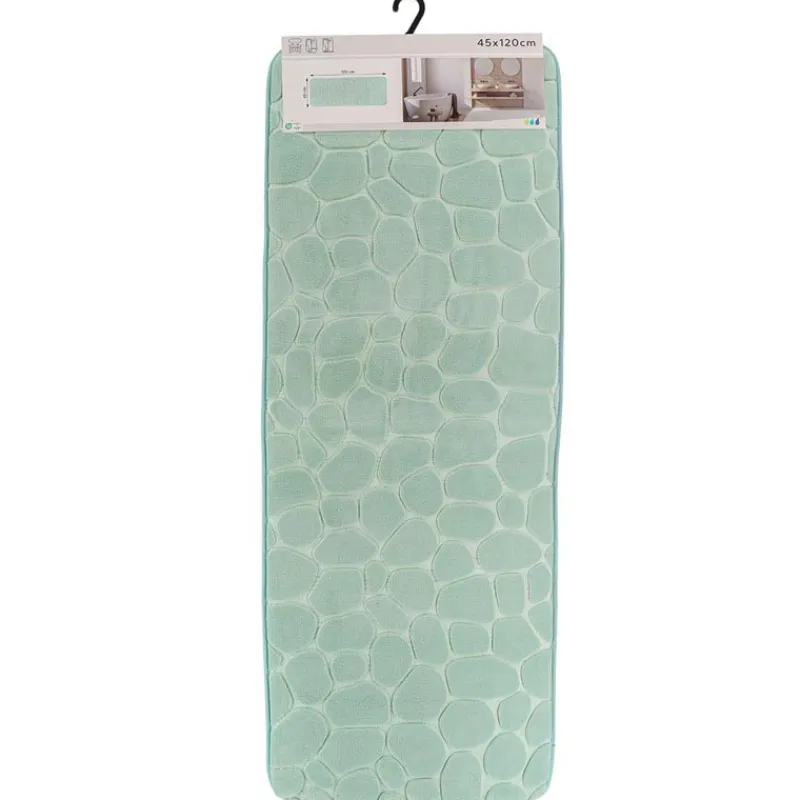 Discount Tapis 45x120cm vert Linge De Toilette, Plage·Tapis De Bain